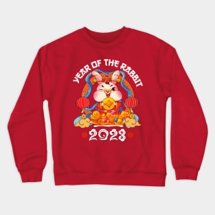 Happy Chinese New Year 2023 - Year Of The Rabbit Zodiac 2023 Crewneck Sweatshirt